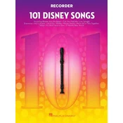 Hal Leonard 101 Disney Songs for Recorder Note