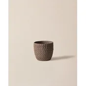 Madame Coco Saksija za cvece Dolly, 16cm, Smeda