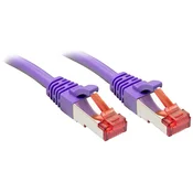 LINDY LINDY 47826 RJ45 omrežni kabel\, Patch kabel CAT 6 S/FTP 5.00 m vijolična 1 kos, (20419761)