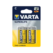 VARTA Superlife Tip C 1.5V R14P SUPER HEAVY DUTY, Cink-karbon baterije, PAK2 (cena po kom.)