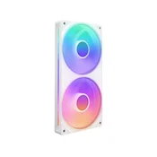 Ventilator NZXT F240 RGB Core 240mm (RF-U24HF-W1) White