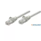INTELLINET omrežni priključni kabel CAT 6 U/UTP (0.5m), siv