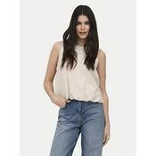ONLY Top Aris 15364287 Bež Loose Fit