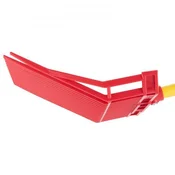 VEVOR Zamenjava vilic za gnojilo 18 zobcev 400x310x95 mm črna plastika