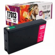 Inkdigo tusz T7013 kompatybilny z Epson WorkForce Pro WP4015DN WP4530 Certyfikat TÜV
