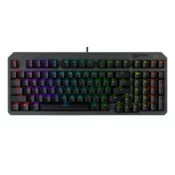 Tipkovnica ASUS TUF Gaming K3 Gen II, RGB, US SLO g., rdeča stikala
