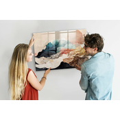 tulup.si Magnetna steklena tabla Krajinska abstrakcija 100x70 cm