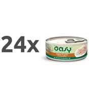 Oasy Natural Range adult piščančji file v želeju, konzerva 24 x 70 g