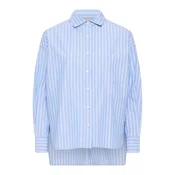 Fransa Bluza FRRICKY svetlo modra/črna/bela