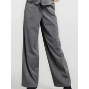 Sinsay - Wide leg pantalone - svetlo siva