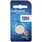 RENATA Baterija CR 2016 3V Litijum/ 1kom