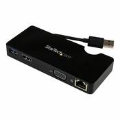 StarTech.com notebook mini docking station Universal USB 3.0