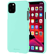 Goospery soft feeling silikonski ovitek za iPhone 12/12 Pro - mint