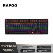 Rapoo Tastatura, Žicana, Crna