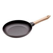 Ponev iz litega železa za cvrtje z lesenim ročaj O 26 cm Staub