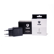 Komplet USB-C kabla i zidnog adaptera Optishield® THOR