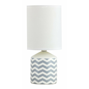 Rabalux Sophie keramicka stona lampa E14 1x40W,bela/mustra