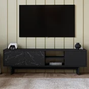 HANAH HOME TV polica Ravello Black Marble