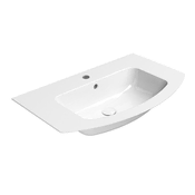 Gsi Elegantno Keramično Umyvadlo Slim 82x49cm, Bela ExtraGlaze