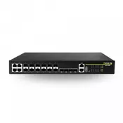 DCN Europe S5750E-16F-SI-D 8x100/1000Base-X SFP+ 4xCombo (RJ45 ali SFP) + 4x1/10GBase-X SFP+
