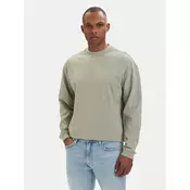 HUGO Majica z dolgimi rokavi Daposo 50511029 Svetlo zelena Relaxed Fit