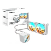 WHITE, GAMING 240 all-in-one liquid cooler, DIY-friendly EZ-Chain fans with slide-lock and DAISY-CHAIN