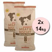 Magnusson Meat & Biscuit GRAIN FREE 2x14 kg