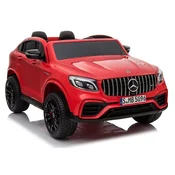 slomart Akumulatorski avto Mercedes GLC 63S, dvosed, rdeč lakiran