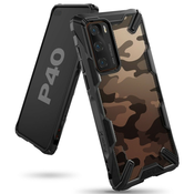 Ovitek/etui/ovitek Ringke FusionxDesign za Huawei P40 - camo black