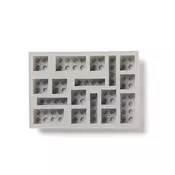 LEGO ICE CUBE TRAY LIGHT GRAY PLADENJ ZA LEDENE KOCKE