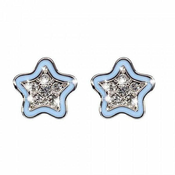 L.O.L. Surprise! Dekliški uhani Zvezdice s kristali Zvezdica L2002BLU