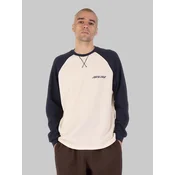 Santa Cruz Classic Strip Raglan Long Sleeve T-Shirt midnight blue
