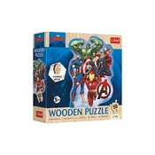 Trefl Lesena sestavljanka nepravilnih oblik Avengers 50 kosov 19,7x26,6cm