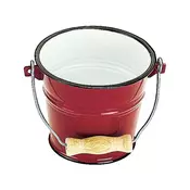 Ibili Emajlirano vedro 5,5 l - rdeče -
