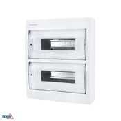 Schelinger Podometna razdelilna omarica IP40 za 24 modulov z N in PE sponkama BM-A80-RDN-IP40-NPE-24P