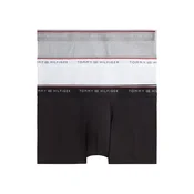 Tommy Hilfiger Underwear Boksarice pegasto siva / živo rdeča / črna / bela