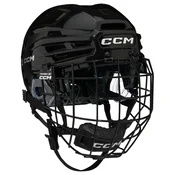 Hokejska čelada CCM FTW Combo Black Senior M/L