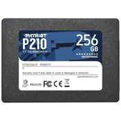PATRIOT P210 256 GB SSD / 2.5" / interni / SATA 6 GB/s / 7 mm