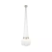 Endon 120644 - Lestenec na vrvici 3xE27/10W/230V sijajni krom