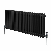 MONSTER Tradicionalni radiator s 3 stebri - 600 x 1192 mm - črn, (21569869)