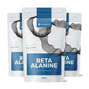 3x Beta-alanin v prahu, skupaj 1500 g
