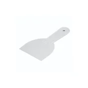 Kubala Lopatica Smooth plastic spatula, 150 mm, white