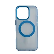 Silikonska futrola Magsafe FLURO COLOR Honor 600 Lite PLAVA