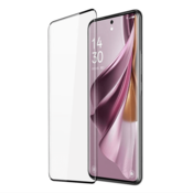Ukrivljeno zaščitno steklo 3D za Motorola Edge 40 – črno