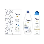 DOVE Poklon set Nourishing Beauty (Gel za tuširanje 250ml + Dezodorans 150ml)