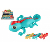 Teddies Kameleon za poteg v vodo plastika 14cm 3 barve 18m+