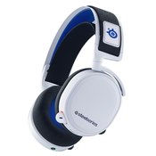 Gaming slušalice SteelSeries - Arctis Nova 7P, PS5, bežične, bijele