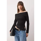 Trendyol Milla Ženska bluza, Crna
