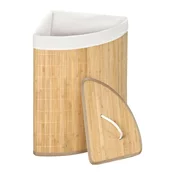 Koš za perilo iz bambusa v naravni barvi 40 l Bamboo – Compactor