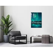 Wallity Dekorativna slika na kaljenom staklu, 50x70cm, Šarena